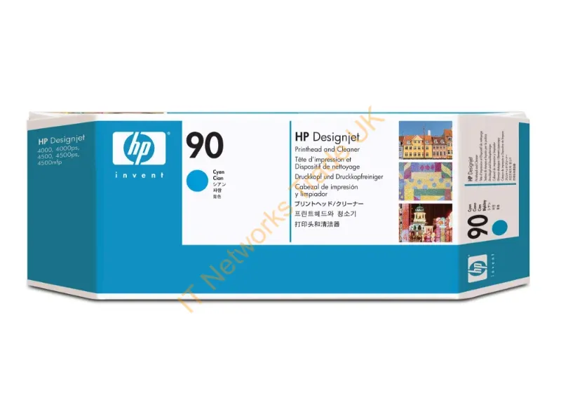 HP C5055A (90) Printhead cyan, 400ml Accessory