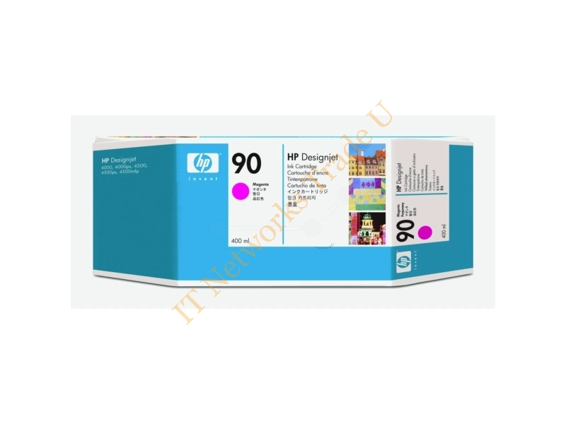 HP C5063A (90) Ink cartridge magenta, 750 pages, 400ml Printer
