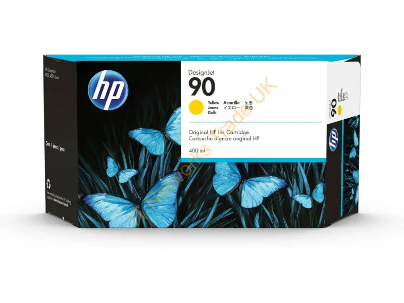HP C5065A (90) Ink cartridge yellow, 750 pages, 400ml Printer