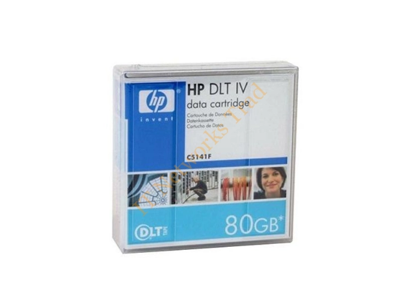 C5141F HP DLT Type IV Tape Cartridge 20/40GB Capacity Using DLT-4 Format 35/70GB or 40/80GB Capacity Using DLT-5 Format Tape Media Storage