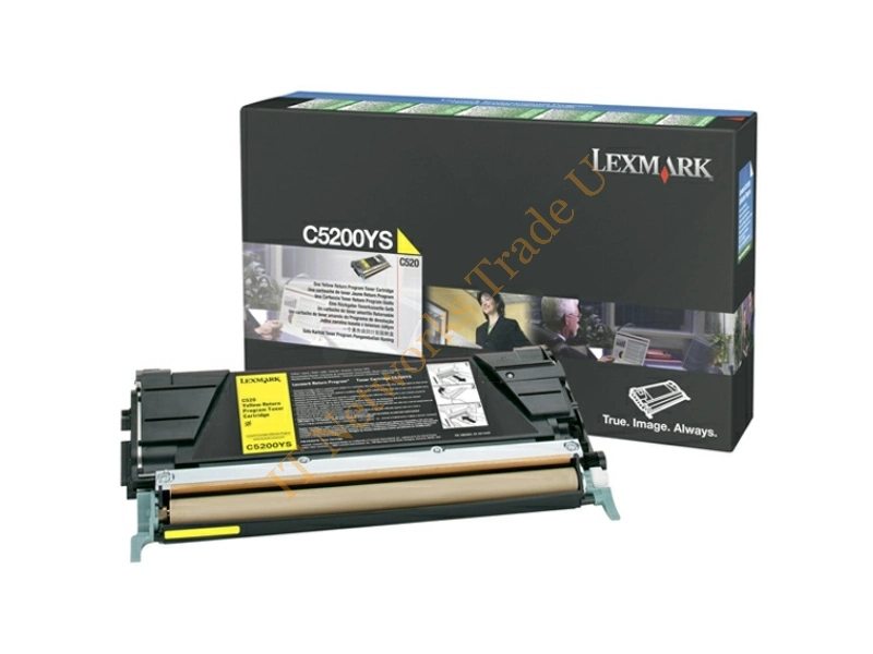 Lexmark C5200YS Toner yellow, 1.5K pages @ 5% coverage Accessory