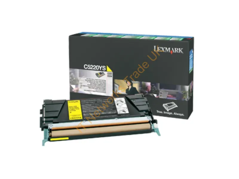 Lexmark C5220YS Toner yellow, 3K pages Accessory