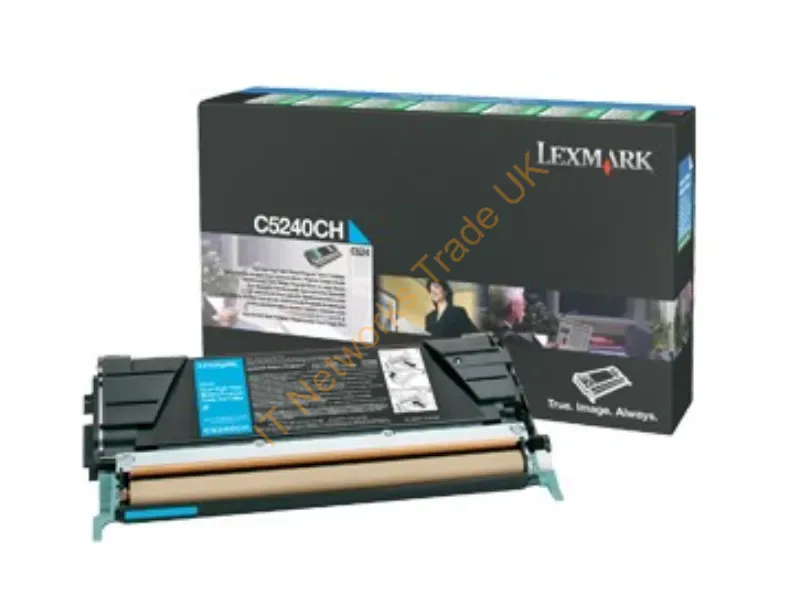 Lexmark C5240CH Toner cyan, 5K pages @ 5% coverage Accessory