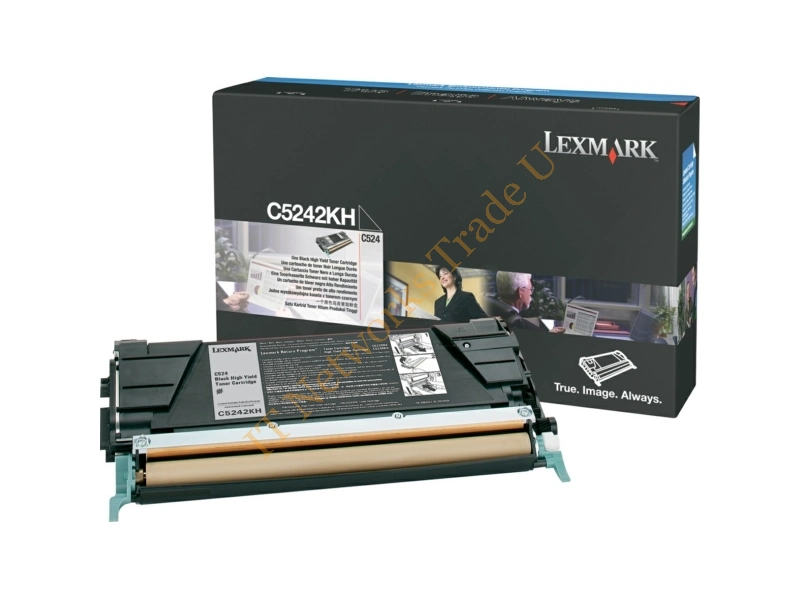 Lexmark C5242KH Toner black, 8K pages @ 5% coverage Accessory