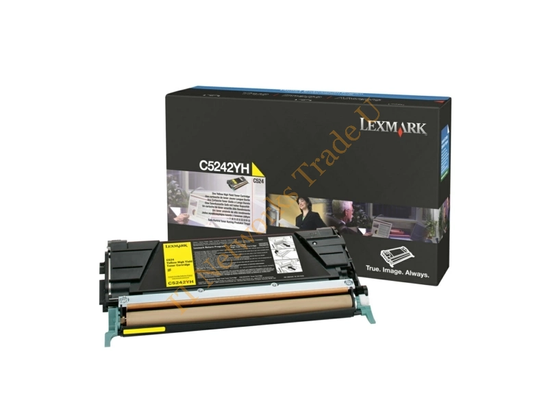 Lexmark C5242YH Toner yellow, 5K pages @ 5% coverage Accessory
