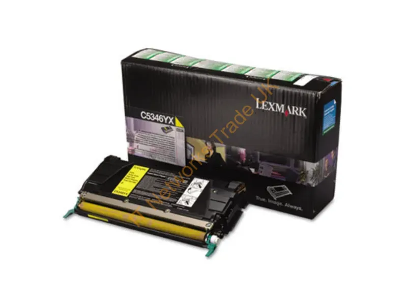 C5346YX - Lexmark C5346Yx Toner Cartridge 1 Pc(S) Original Yellow