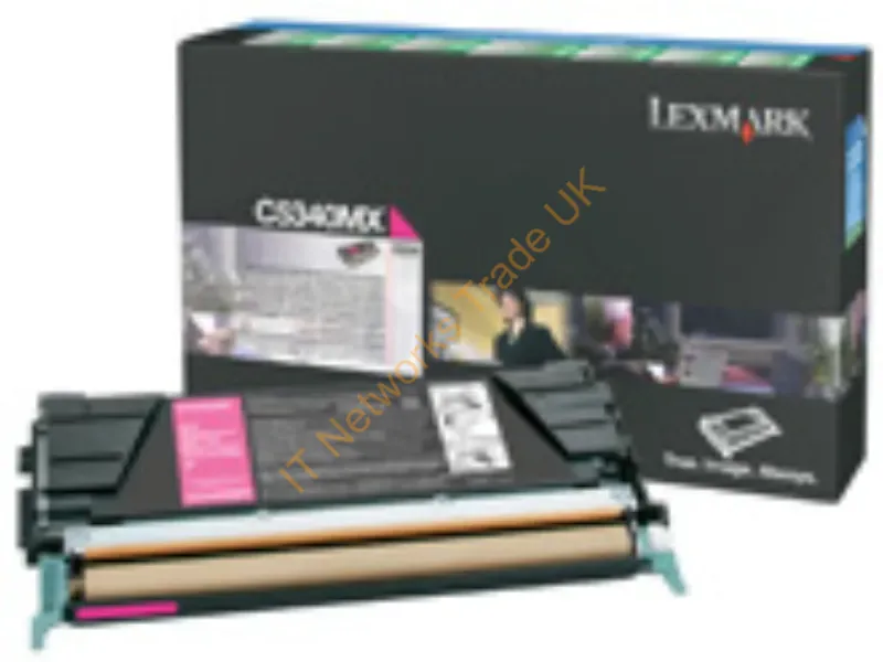 C534X3MG - Lexmark C534X3MG Toner-kit magenta Project, 7K pages/5% for Lexmark C 534