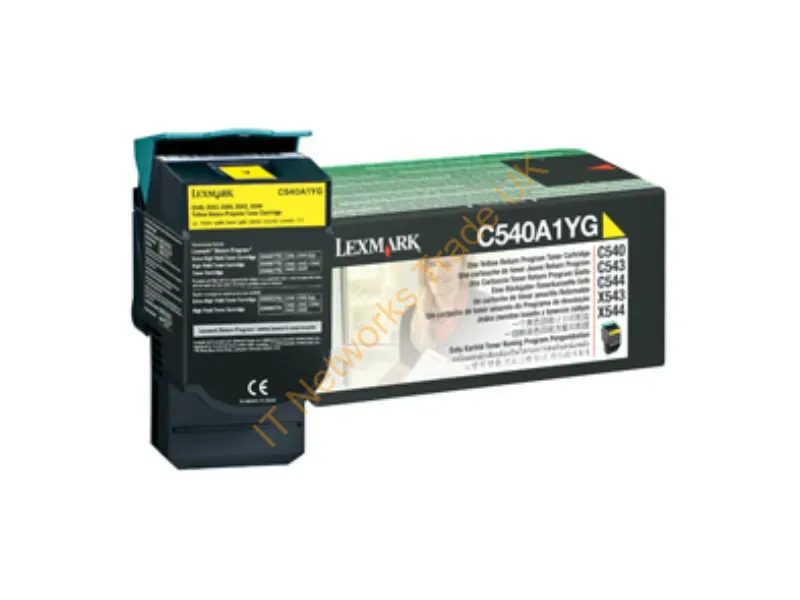 C540A1YG - C540A1Yg Toner Yellow, 1000 Pages