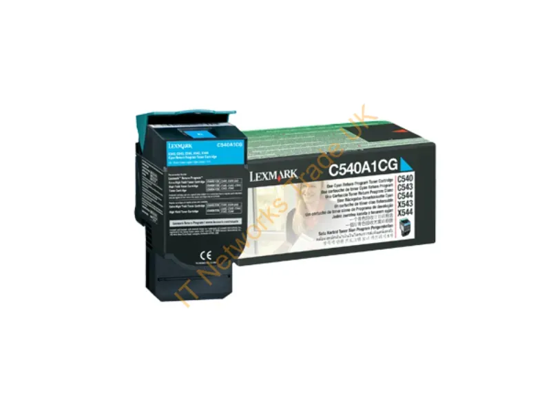C540A4CG - Lexmark C540A4Cg Toner Cartridge 1 Pc(S) Original Cyan