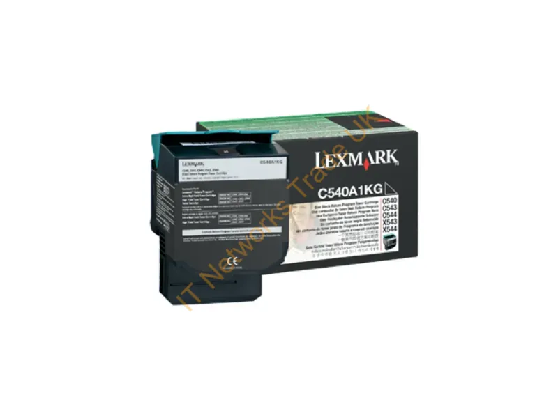 C540A4KG - Lexmark C540A4Kg Toner Cartridge 1 Pc(S) Original Black