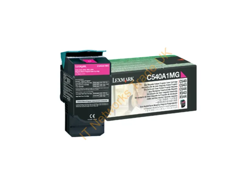 C540A4MG - Lexmark C540A4Mg Toner Cartridge 1 Pc(S) Original Magenta