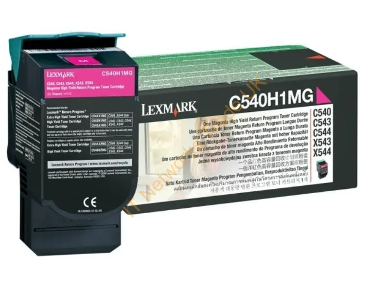 Lexmark C540H1MG Toner magenta, 2K pages Accessory