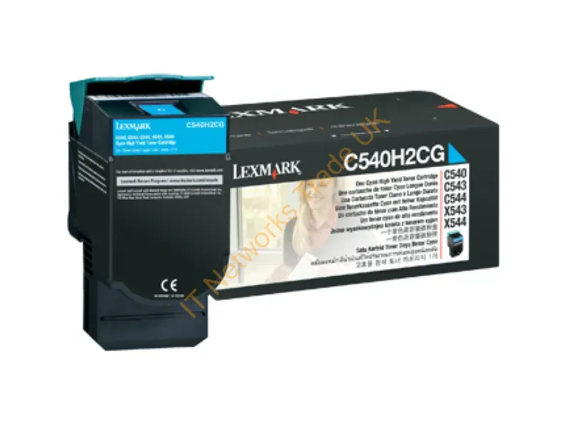 C540H2CG - C540H2Cg Toner Cyan, 2K Pages