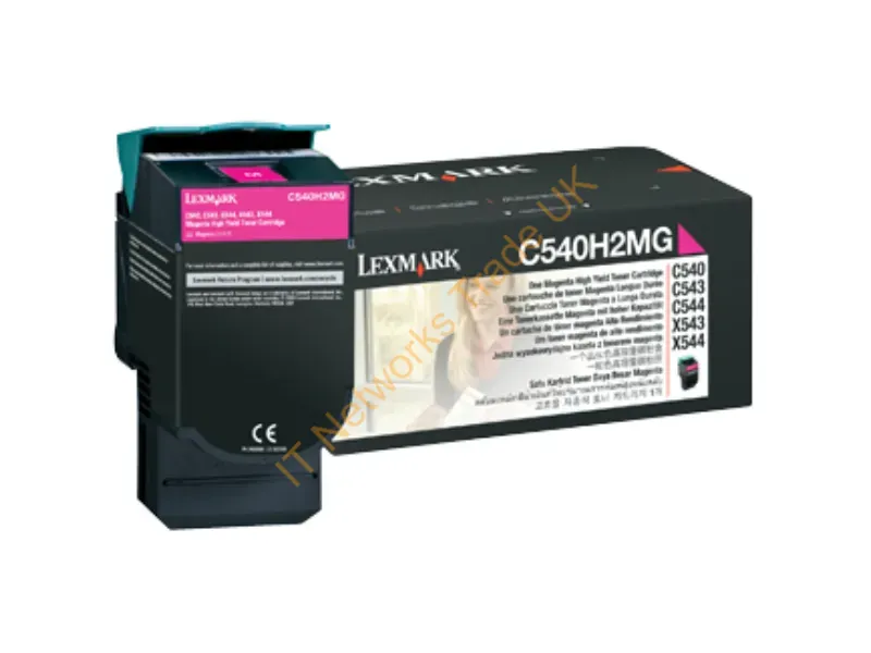C540H2MG - C540H2Mg Toner Magenta, 2K Pages