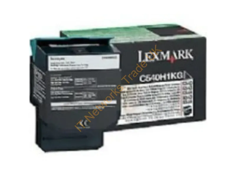 C540H4KG - Lexmark C540H4Kg Toner Cartridge 1 Pc(S) Original Black
