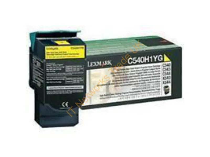 C540H4YG - Lexmark C540H4Yg Toner Cartridge 1 Pc(S) Original Yellow