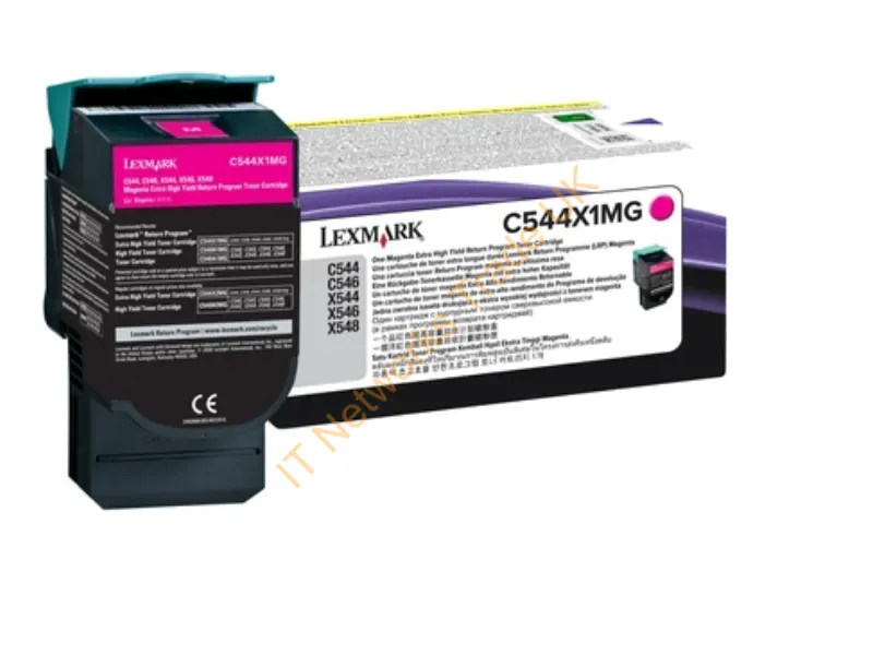 Lexmark C544X1MG Toner magenta, 4K pages Accessory
