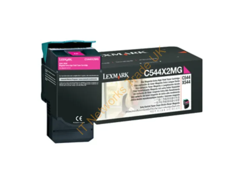 C544X2MG - C544X2Mg Toner Magenta, 4K Pages