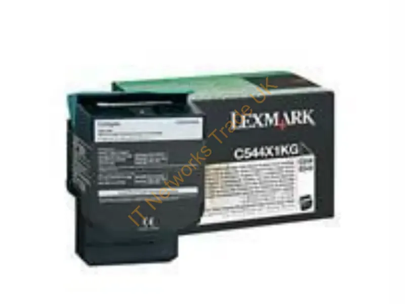 C544X4KG - Lexmark C544X4Kg Toner Cartridge 1 Pc(S) Original Black