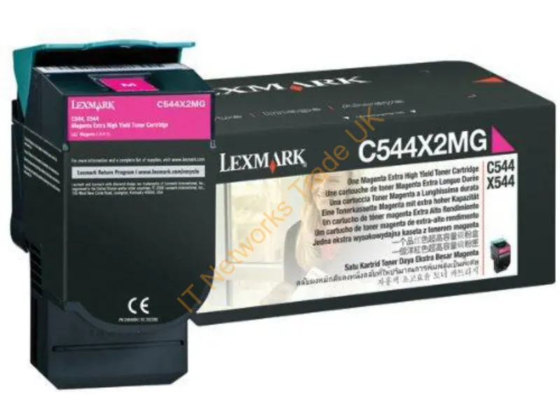 C544X4MG - Lexmark C544X4Mg Toner Cartridge 1 Pc(S) Original Magenta