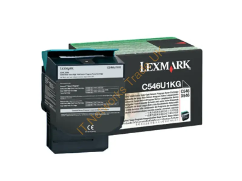 Lexmark C546U1KG Toner black, 8K pages Accessory