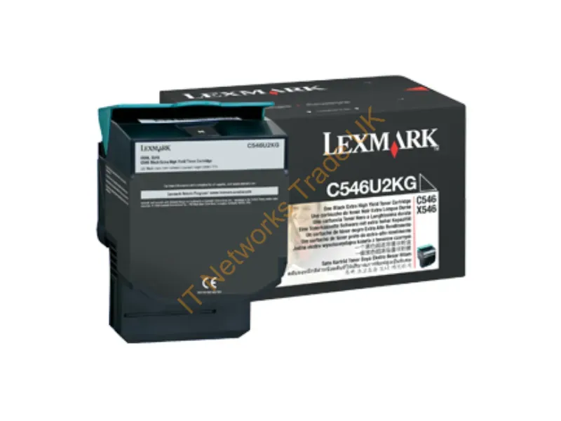 C546U2KG - C546U2Kg Toner Black, 8K Pages