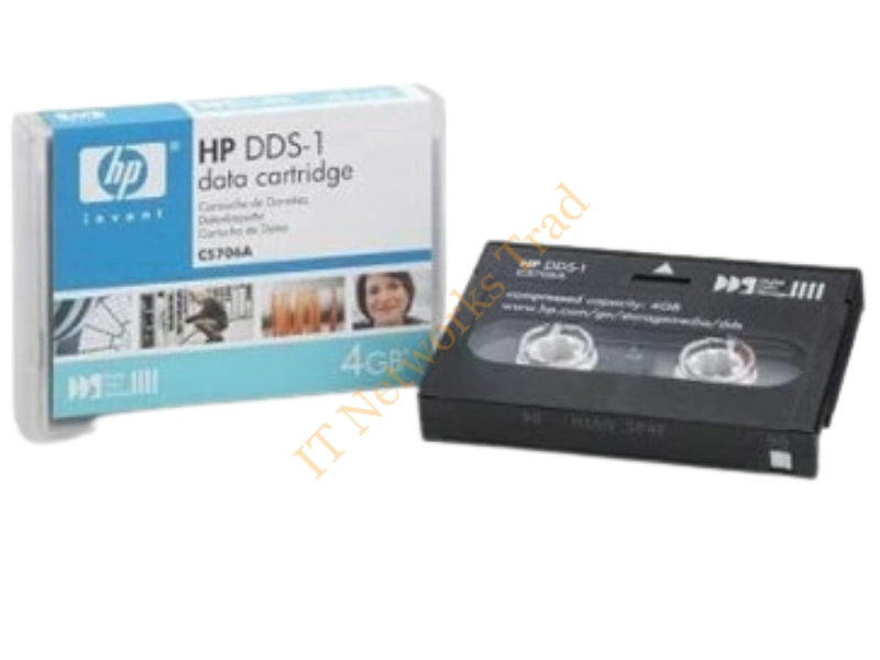 C5706A HP 2GB 4GB With 2 1 Compression DDS-1 90m Tape Cassette Tape Media Cartridge
