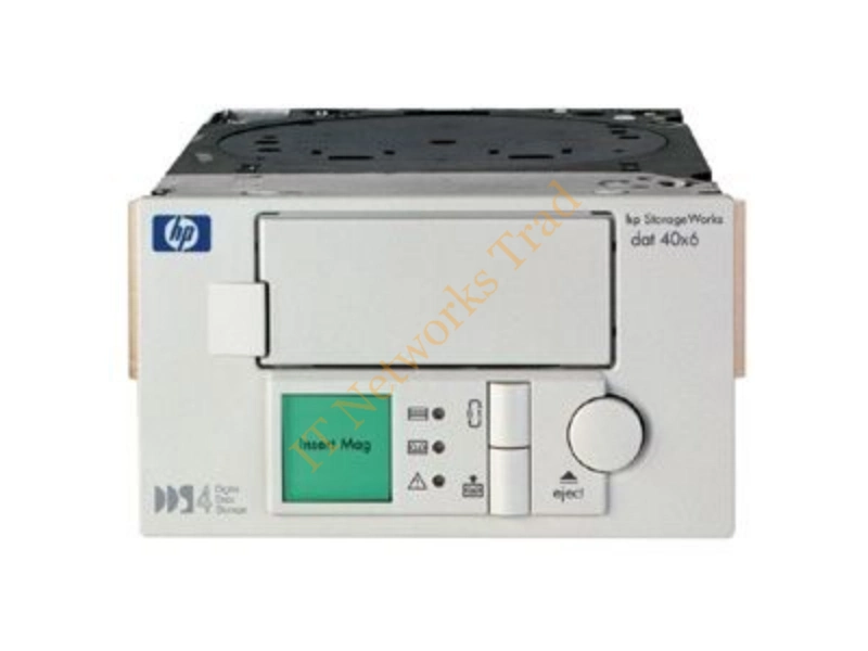 C5716A#ABA HP StorageWorks DAT DDS-4 40x6 Autoloader 120GB (Native) / 240GB (Compressed) SCSI Tape Drive Storage