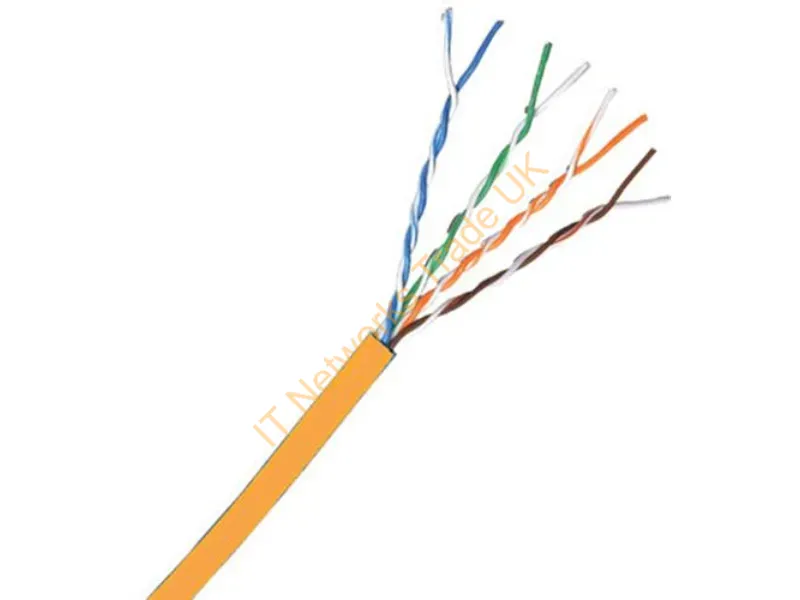 C5E350ORA-1000 - Comprehensive 1000Ft Cat 5E 350Mhz Networking Cable Orange 12000" (304.8 M) Cat5E