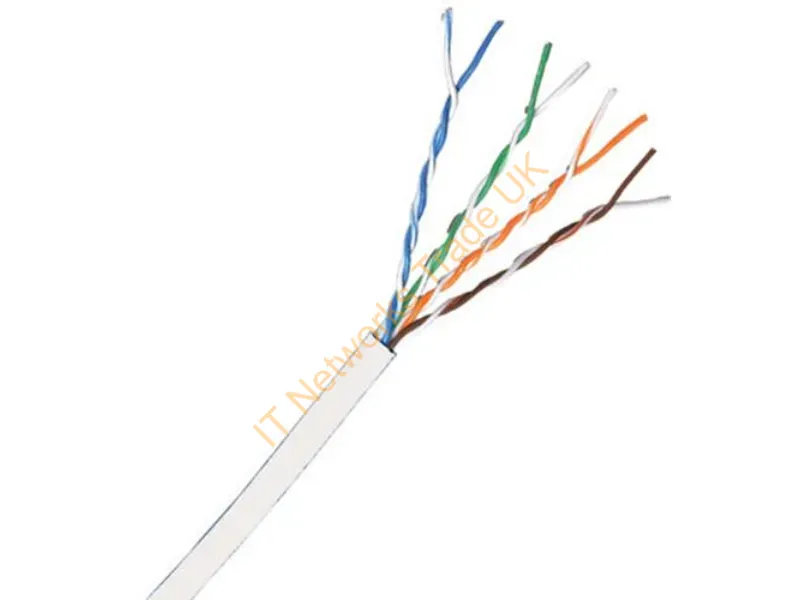 C5E350W-1000 - Comprehensive 1000Ft Cat 5E 350Mhz Networking Cable White 12000" (304.8 M) Cat5E
