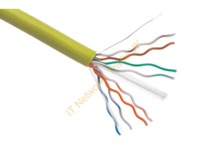 C5EBCSY1000P-AX - Axiom Cat5E, 1000Ft Networking Cable Yellow 12000" (304.8 M) U/Utp (Utp)