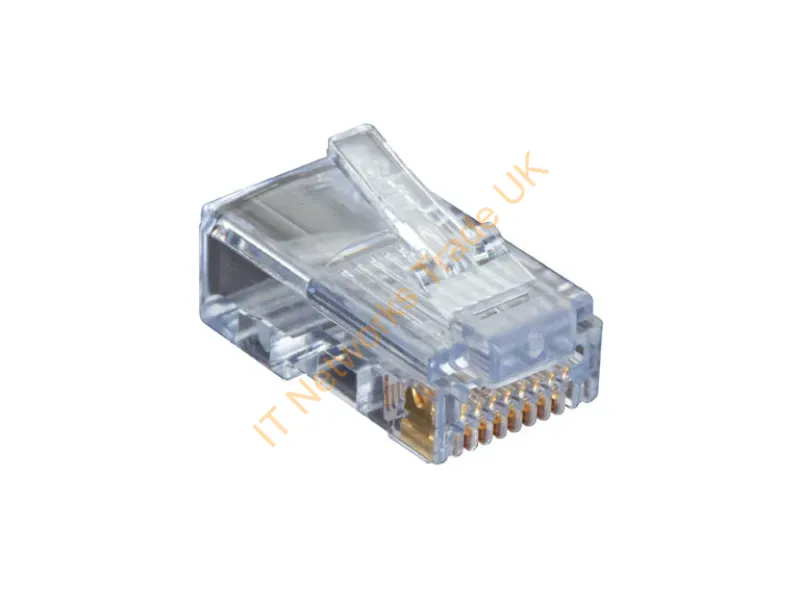 C5EEZUP-100PAK - Black Box C5Eezup Ez-Rj45 Transparent
