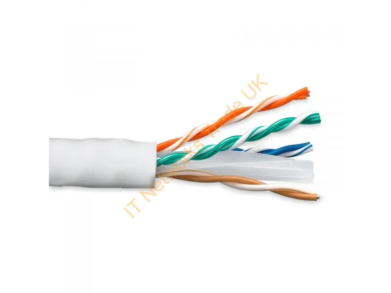C6-SOWH-1K-ENC - Enet Components C6-Sowh-1K-Enc Networking Cable White 12000" (304.8 M) Cat6 U/Utp (Utp)