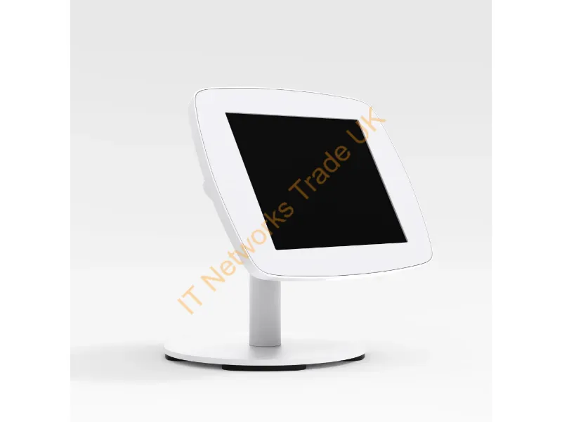 C6-W4-TS2-MD - Bouncepad Counter 60 | Samsung Galaxy Tab S2 9.7 (2015) | White | Exposed Front Camera and Home Button |