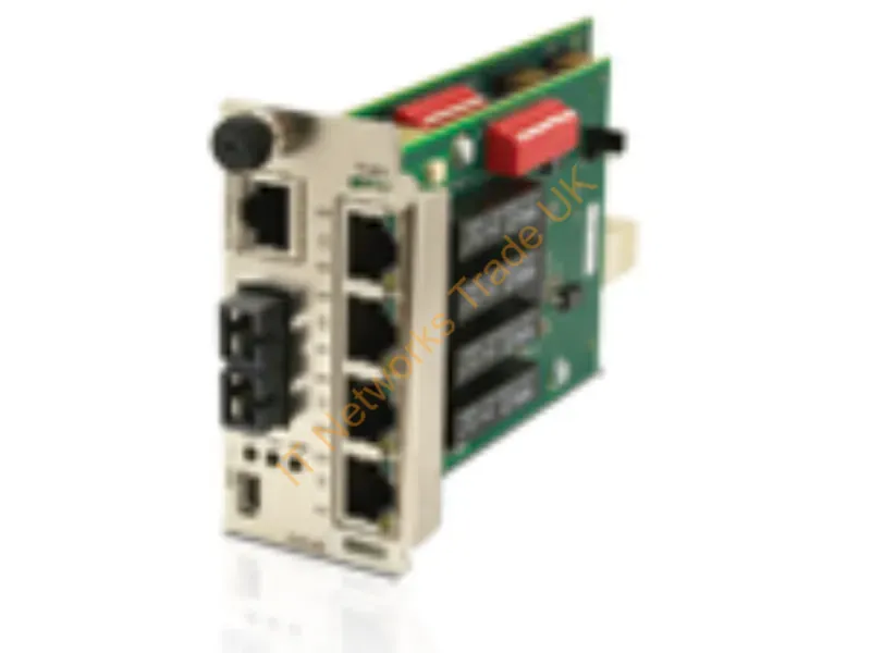 C6120-1040 - Transition Networks Media Converter- 4X T1/E1 Ion With Ethernet To Fiber, 1Xsfp
