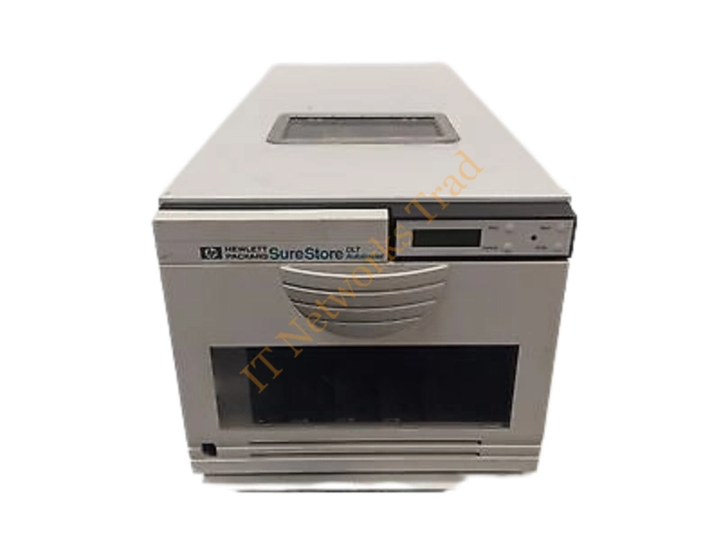 C6280F HP SureStore 418 160/320GB DLT4000 SCSI/LVD 8-Slots Autoloader Tape Drive Library Tape Drive Storage