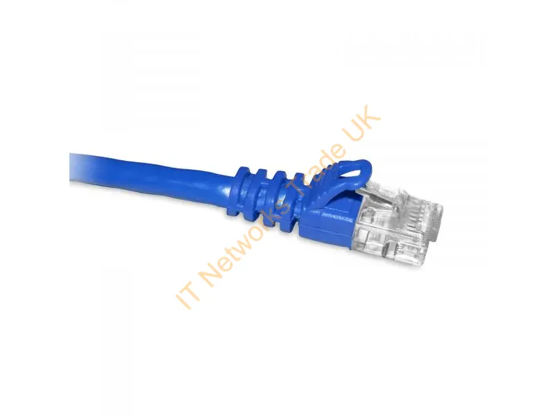 C6A-BL-250-ENC - Enet Components Cat6A 10G 500Mhz 24Awg Patch
