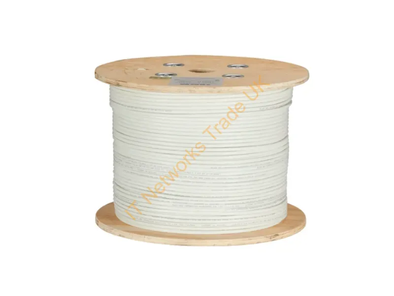 C6ABC50-STR-WH-1000 - Black Box C6Abc50 Networking Cable White 12000" (304.8 M) Cat6A U/Utp (Utp)