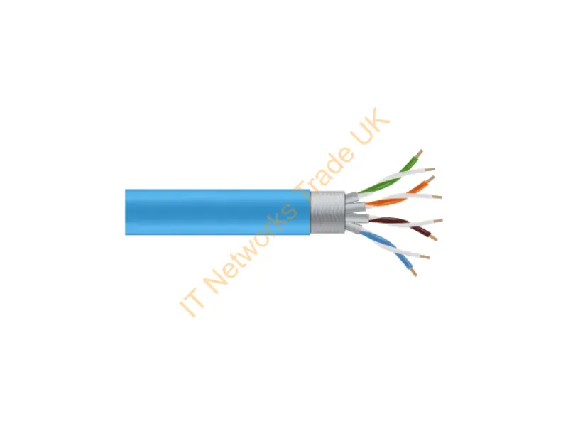 C6ABC50S-STR-BL-1000 - Black Box C6Abc50S Networking Cable Blue 12000" (304.8 M) Cat6A S/Ftp (S-Stp)
