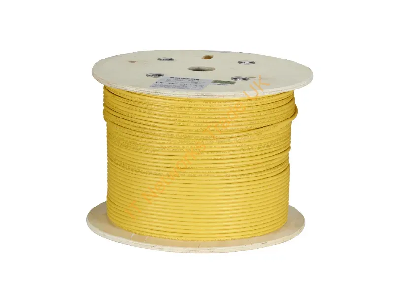 C6ABC50S-STR-YL-1000 - Black Box C6Abc50S Networking Cable Yellow 12000" (304.8 M) Cat6A S/Ftp (S-Stp)
