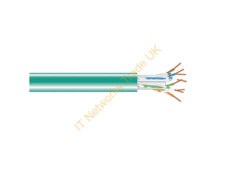 C6ABC51-GN-1000 - Black Box C6Abc51-Gn-1000 Networking Cable Green 12007.9" (305 M) Cat6A