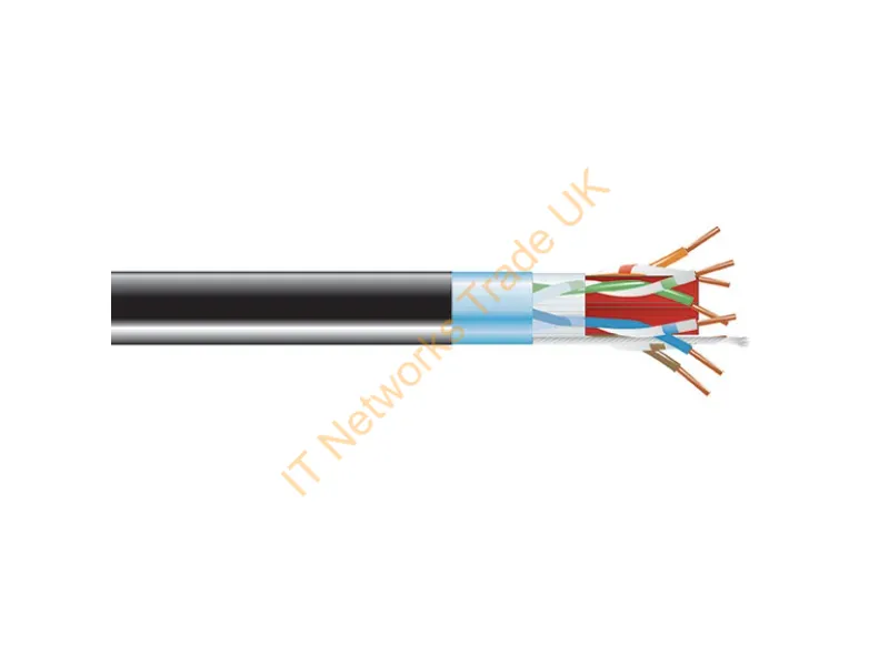C6ABC51S-BK-1000 - Black Box C6Abc51S-Bk-1000 Networking Cable