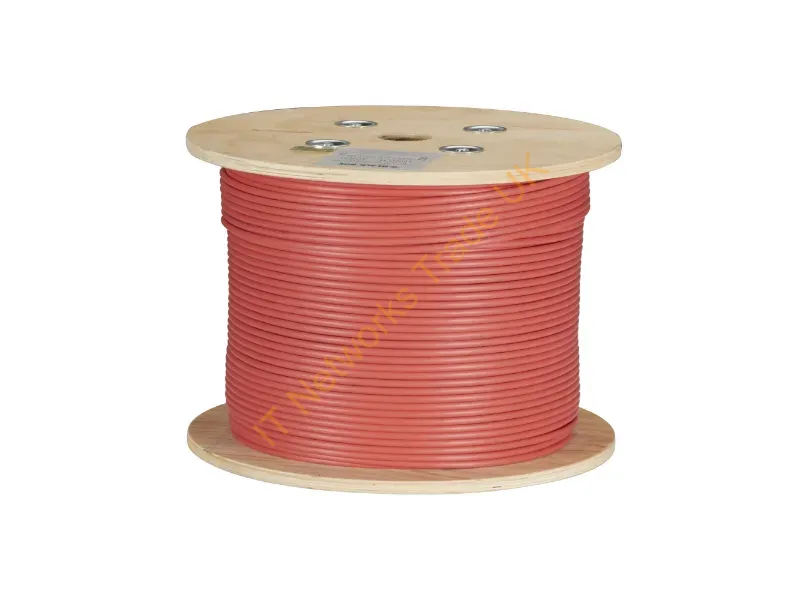 C6ABC51S-RD-1000 - Black Box Cat6A 304.8M Networking Cable Red 12000" (304.8 M) U/Utp (Utp)