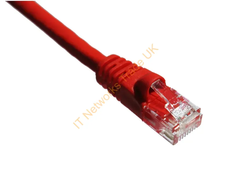 C6AMB-R75-AX - Axiom Cat6A 75Ft Networking Cable Red 900" (22.9 M) U/Utp (Utp)