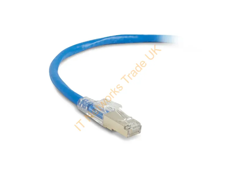C6APC80S-BL-50 - Black Box C6Apc80S-Bl-50 Networking Cable Blue 600" (15.2 M) Cat6A S/Ftp (S-Stp)