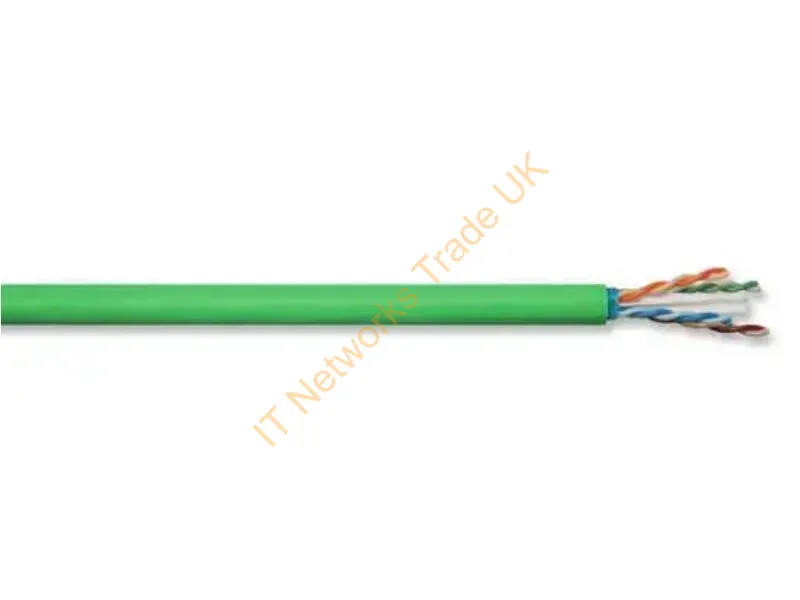 C6ASPDSGN - Hubbell Premise Wiring 23-4Pr Cat6A Utp Plenum Cablesol Bc Reduced Diameter 0.265Nextspd Ascent Green