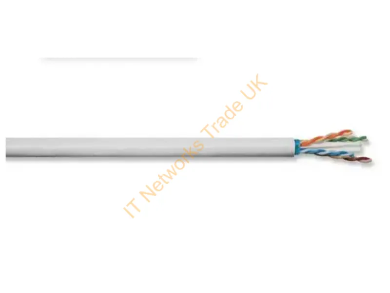C6ASPDSW - Hubbell Premise Wiring 23-4Pr Cat6A Utp Plenum Cablesol Bc Reduced Diameter 0.265Nextspd Ascent White