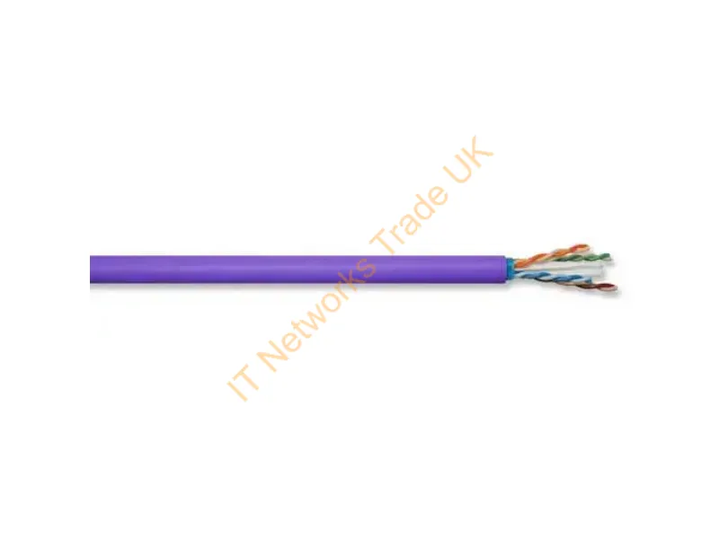 C6ASPRDSP - Hubbell Premise Wiring Cable,Nextspd,C6A,Ds,Spool,Utp,Cmr,Pu