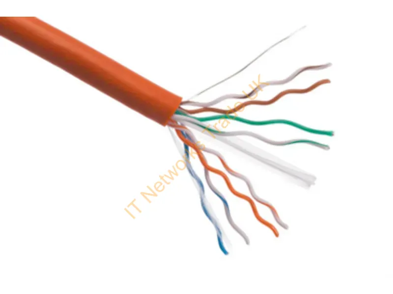 C6BCS-O1000-AX - Axiom Cat6, 1000Ft Networking Cable Orange 12000" (304.8 M) U/Utp (Utp)