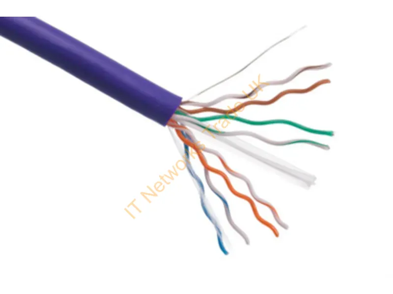 C6BCS-P1000-AX - Axiom Cat6, 1000Ft Networking Cable Purple 12000" (304.8 M) U/Utp (Utp)